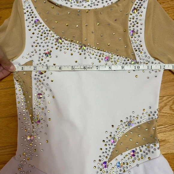 Figure Skating Dress Girls - Picture 3 of 6